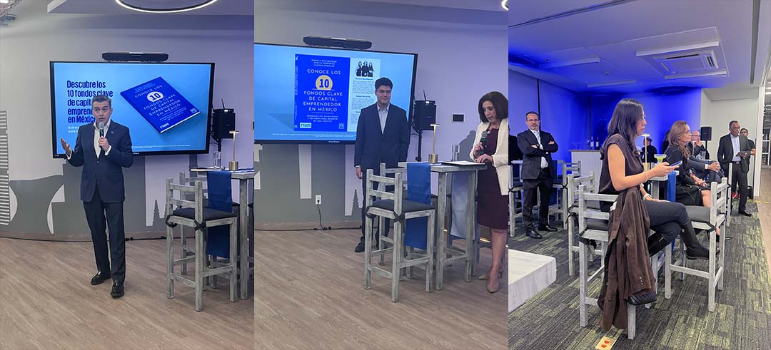 Presentación del libro Conoce los 10 fondos clave de capital emprendedor en México